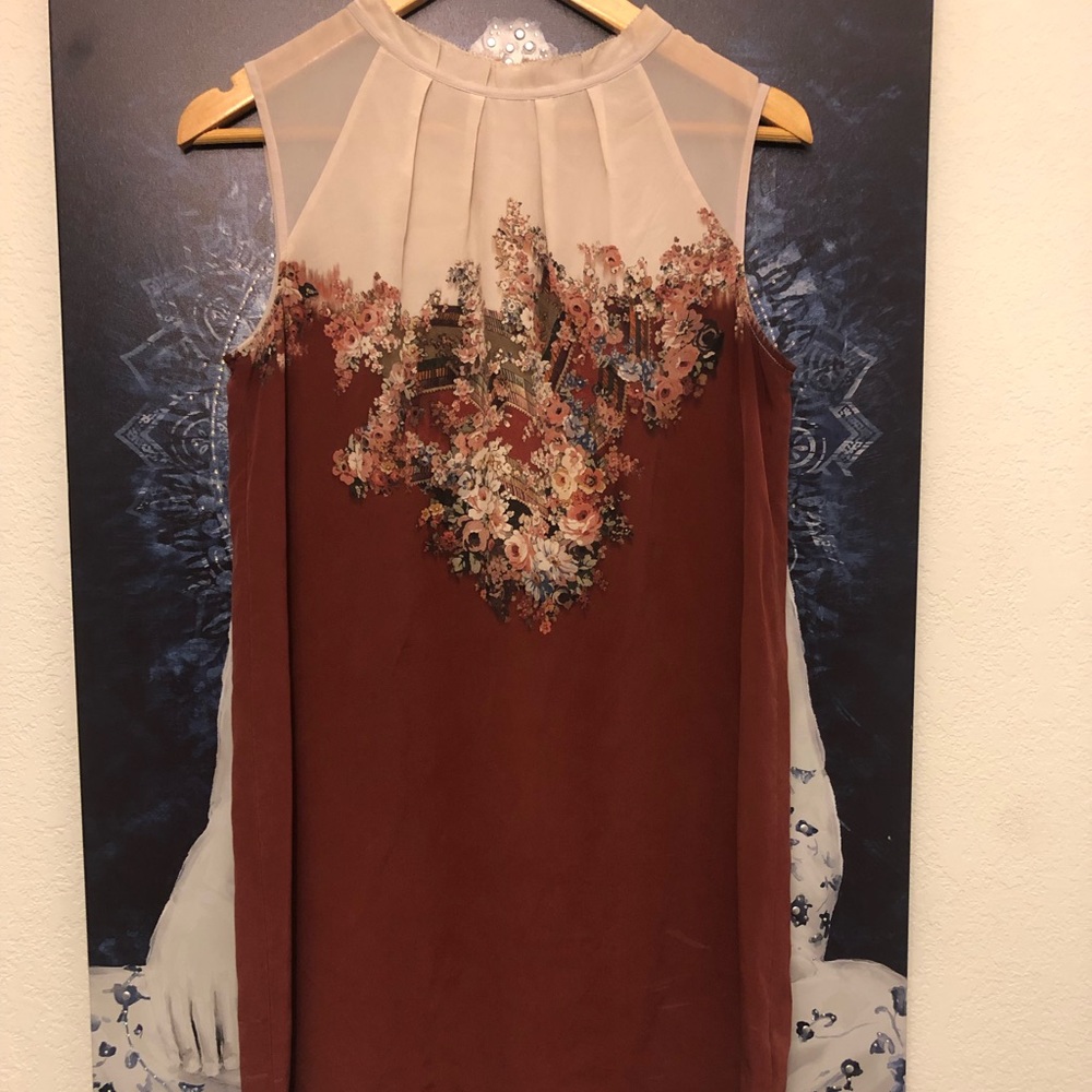All Saints - Silky Loose Asian Inspired Dress - Picture 2 of 3